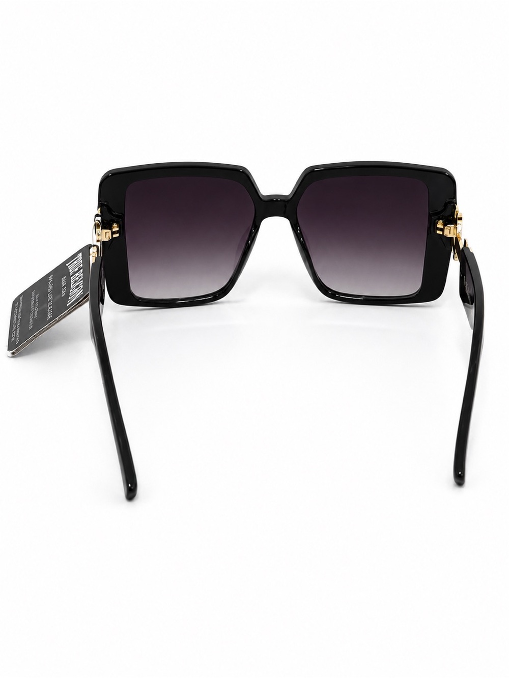 NWT True Religion Women’s Oversized Black Gradient Sunglasses100% UV Protection - Picture 5 of 7